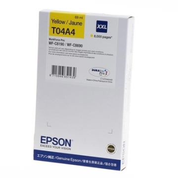 Tusz Oryginalny Epson T04A4 XXL (C13T04A440) (Żółty) - DARMOWA DOSTAWA w 24h
