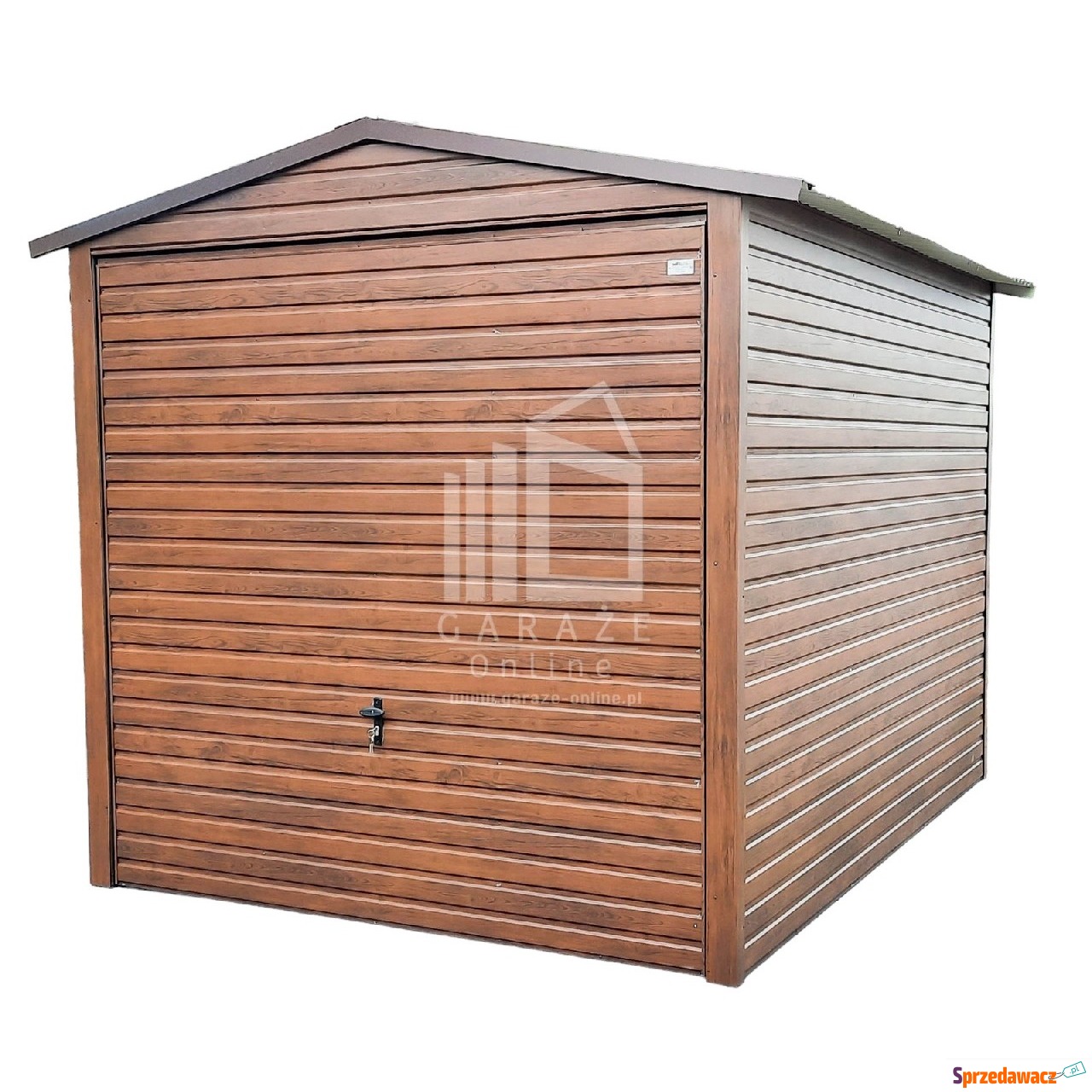 GARAŻ BLASZANY 3m x 5m poziom -...