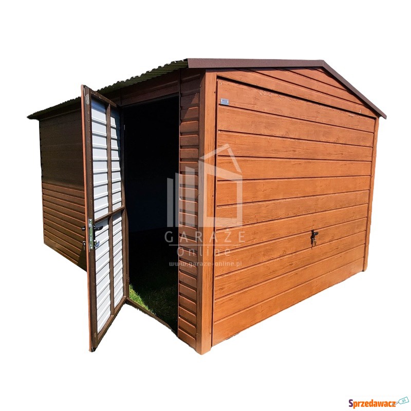 GARAŻ Blaszany 3m x 4m poziom -...
