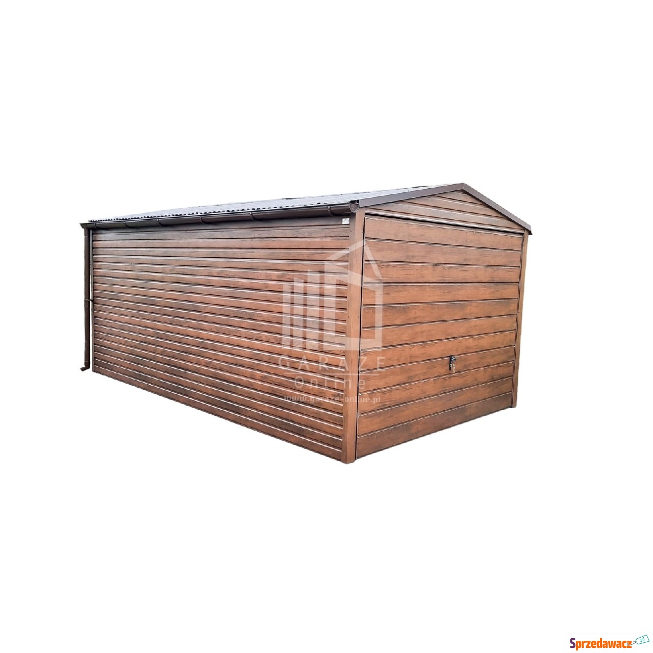 GARAŻ BLASZANY 3m x 6m poziom -...