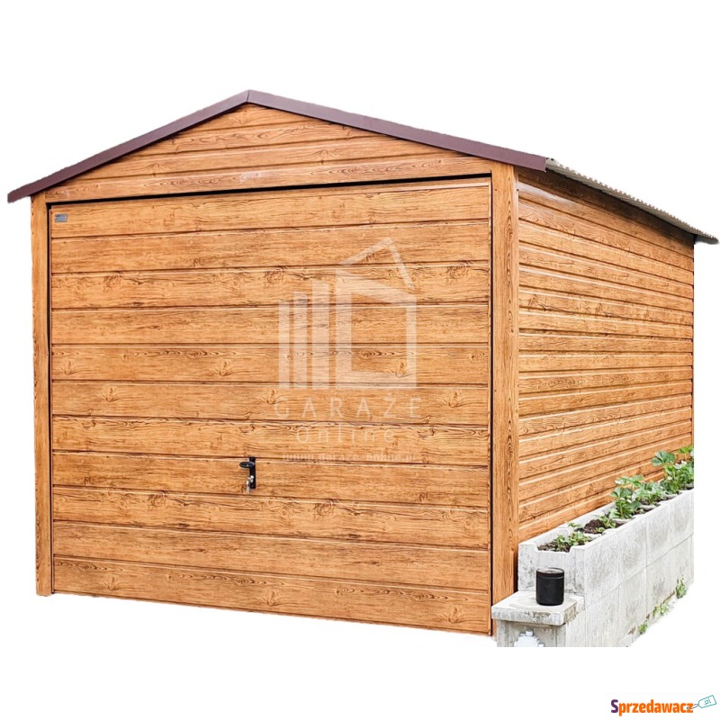 GARAŻ Blaszany 3m x 6m poziom -...