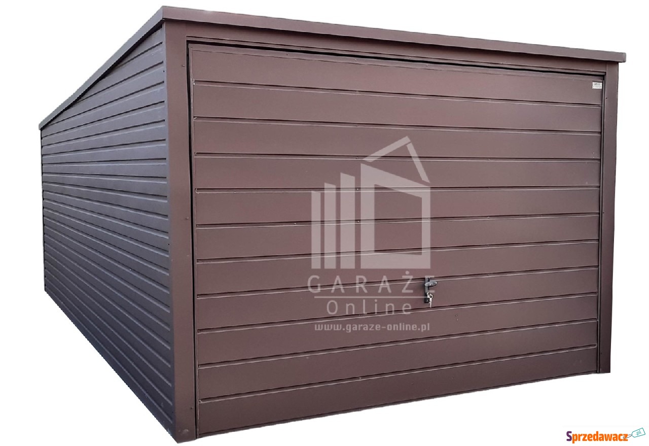 GARAŻ Blaszany 3m x 6m poziom -...