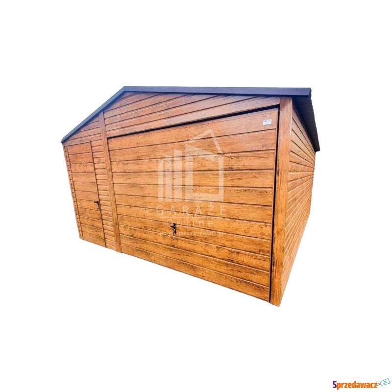 GARAŻ BLASZANY 4,5m x 5m poziom...
