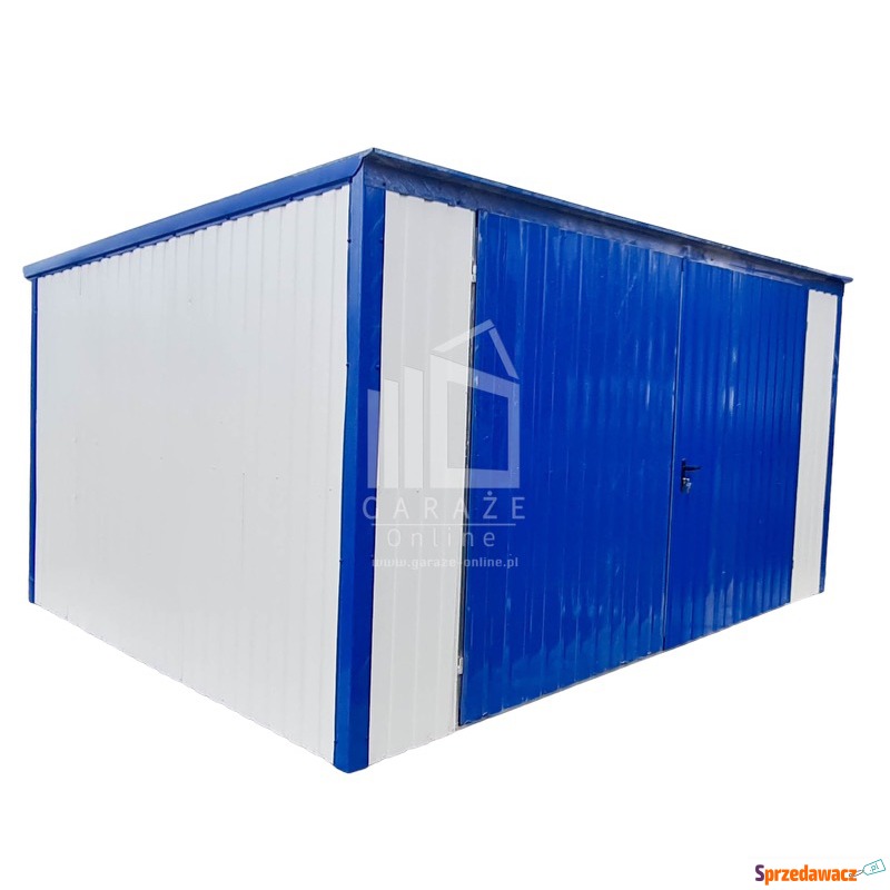 Garaż Blaszany 4m x 5m pion - spad...