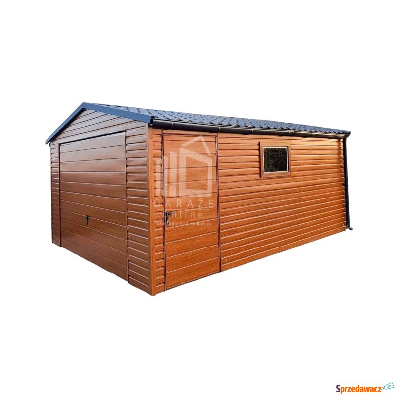 GARAŻ BLASZANY 4m x 5m poziom -...