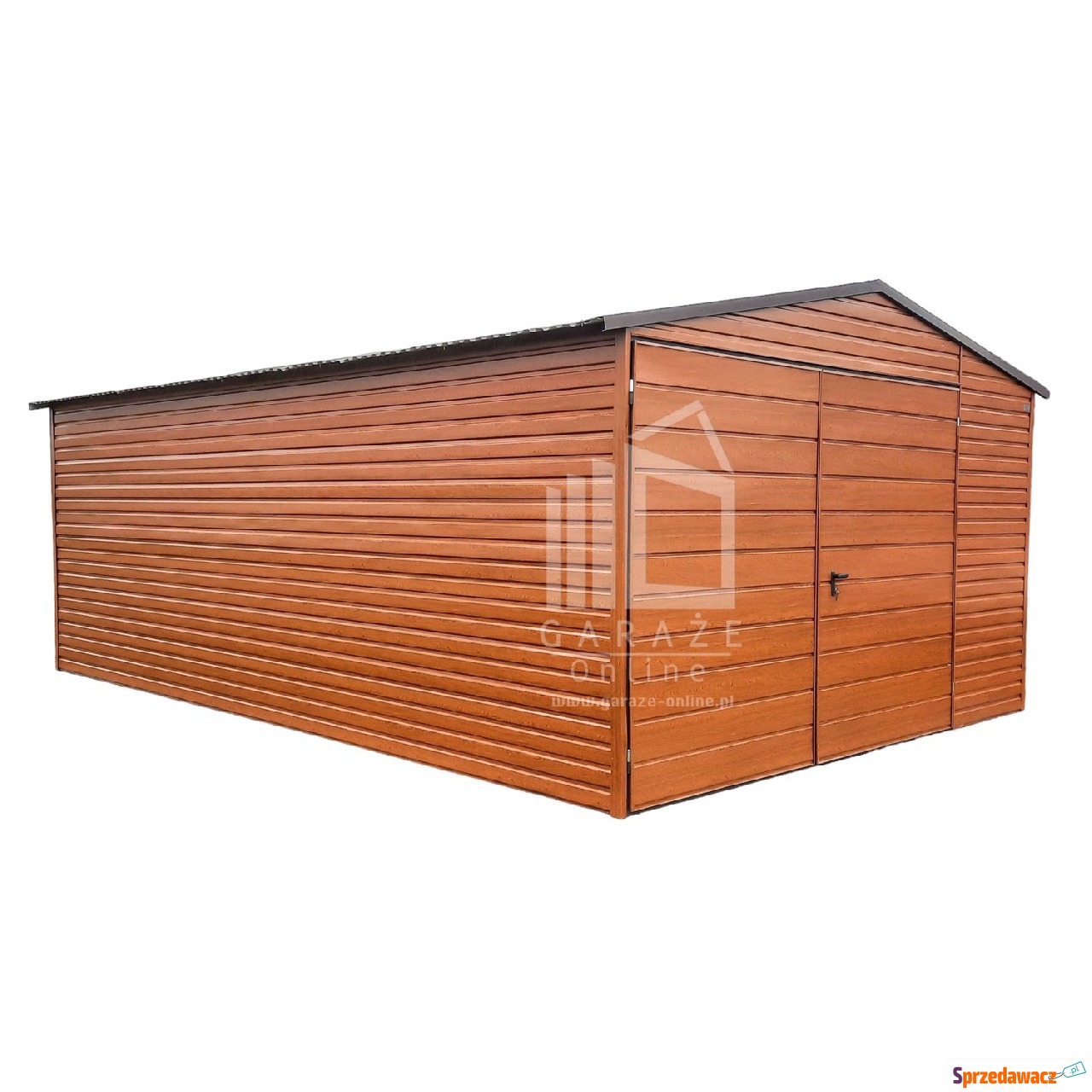 GARAŻ BLASZANY 4m x 6m poziom -...