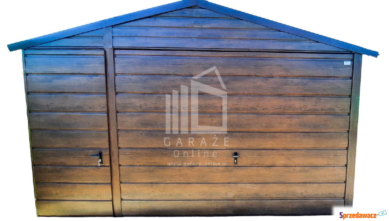 GARAŻ BLASZANY 4m x 7m poziom -...