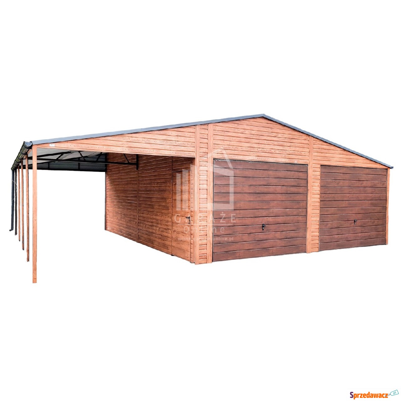 GARAŻ BLASZANY 6,5m x 6m + 3m....