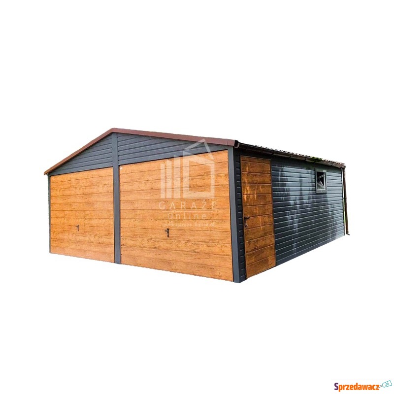 GARAŻ BLASZANY 6m x 5,5m dwuspad...