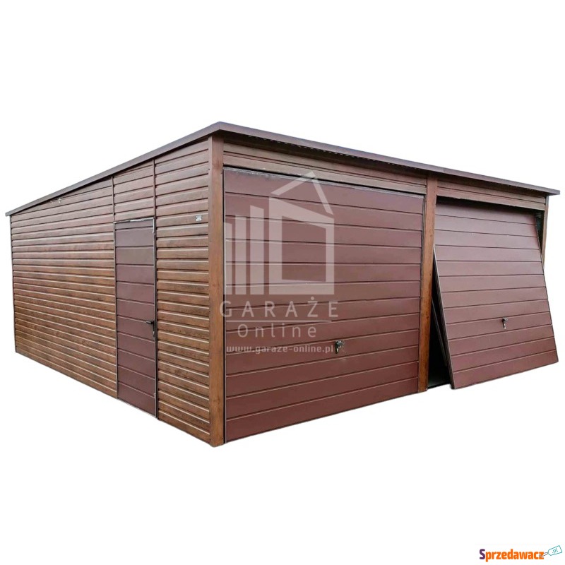 GARAŻ BLASZANY 6m x 5,8m - spad...