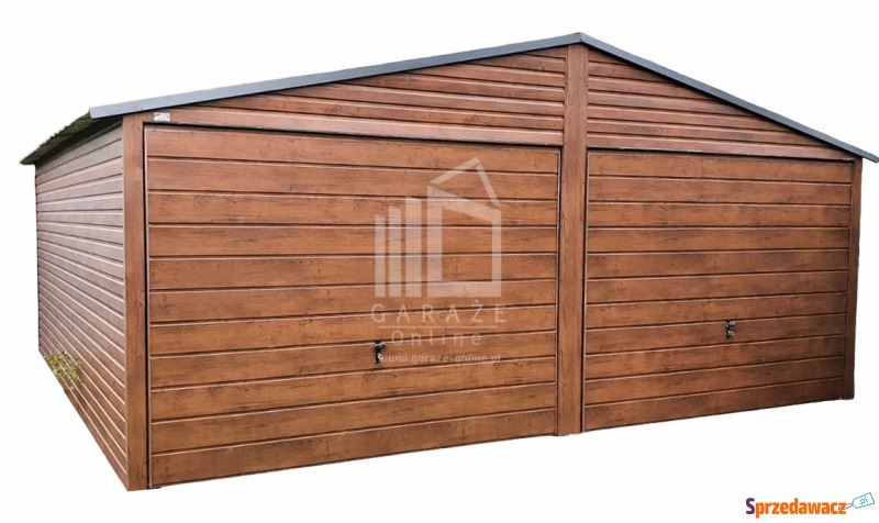 Garaż Blaszany 6m x 5m - Drewn...