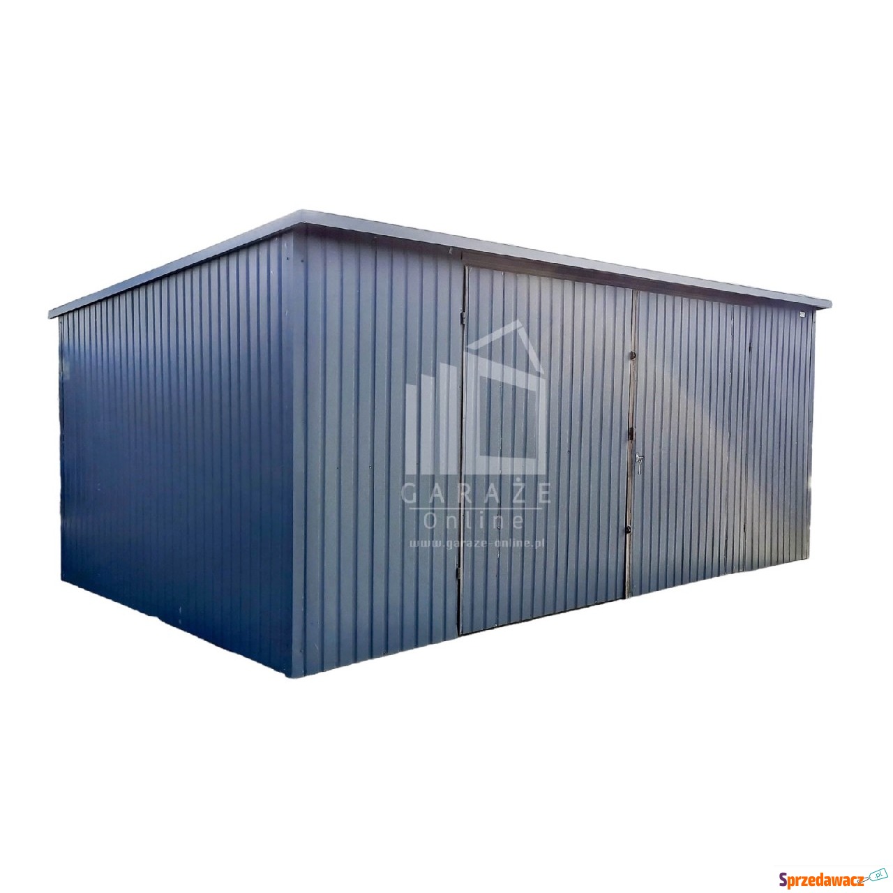 Garaż Blaszany 6m x 5m pion - spad...