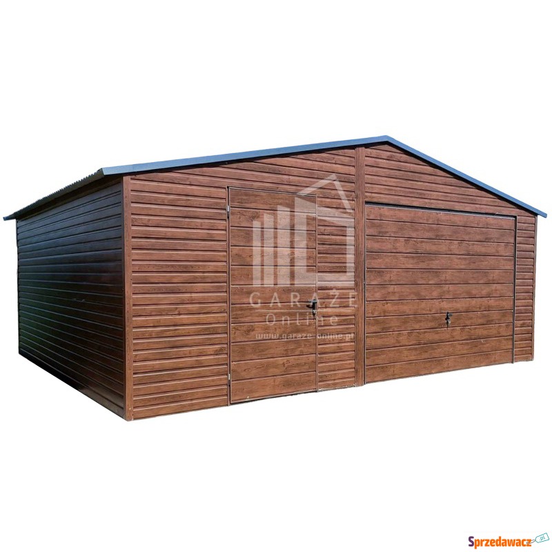 Garaż Blaszany 6m x 5m poziom -...