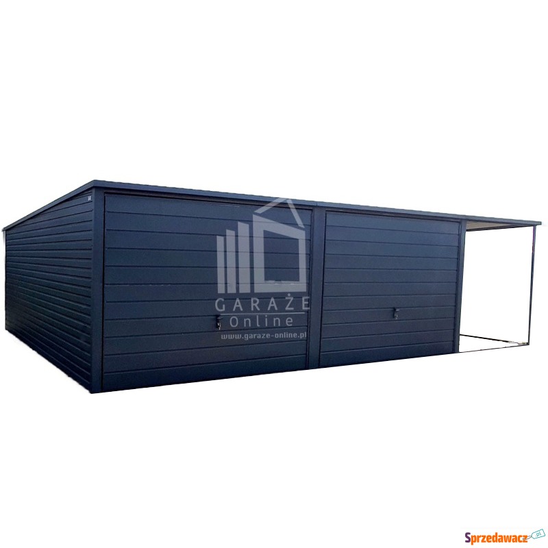 GARAŻ BLASZANY 6m x 5m poziom -...