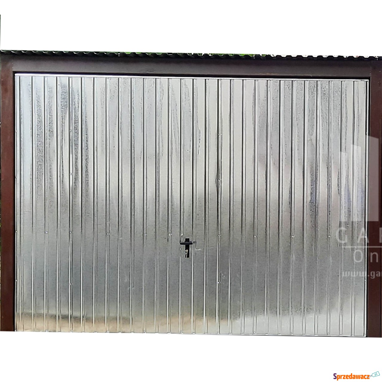 Garaż Blaszany 3m x 6m pion - spad...