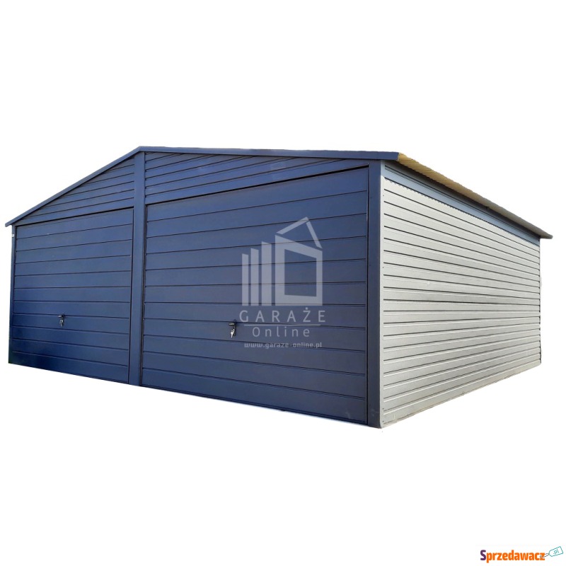 GARAŻ BLASZANY 6m x 6m poziom -...
