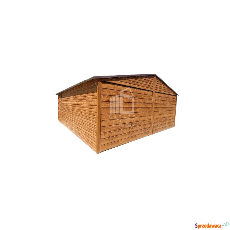 GARAŻ BLASZANY 6m x 6m poziom -...