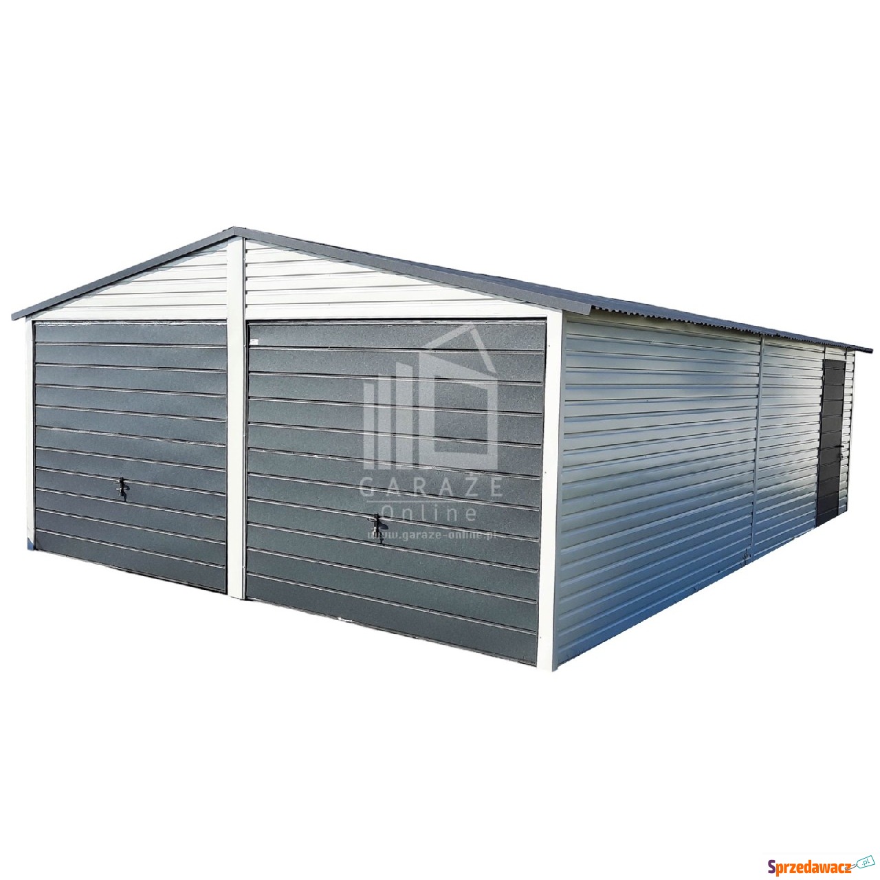 GARAŻ BLASZANY 6m x 7m poziom...