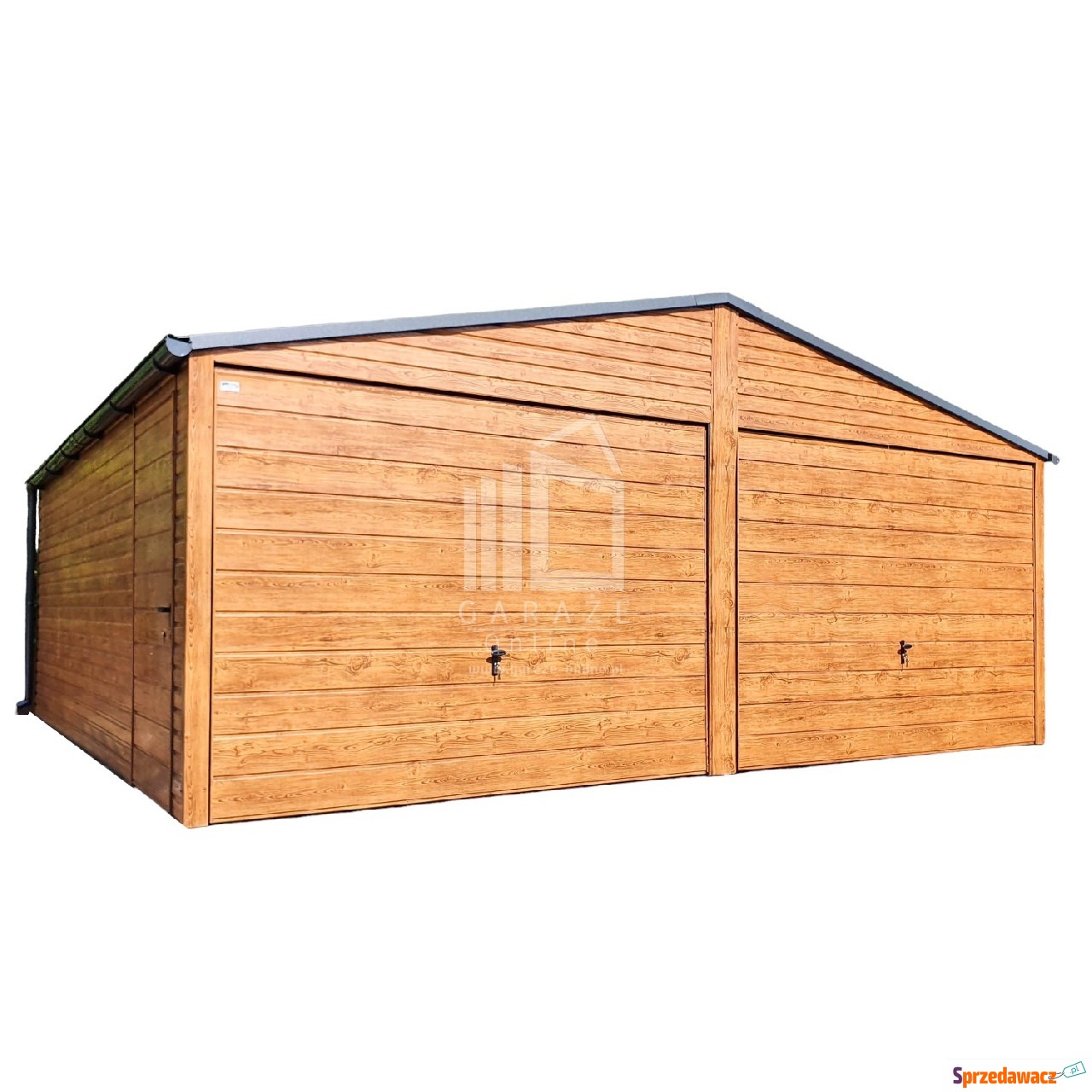 GARAŻ BLASZANY 6m x 7m poziom...