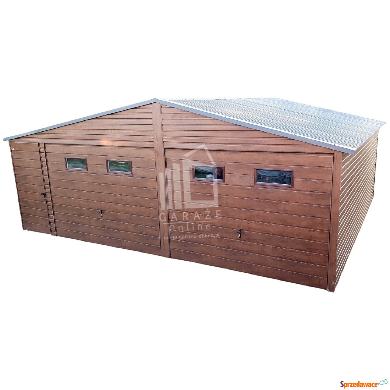 GARAŻ BLASZANY 7m x 6m poziom...