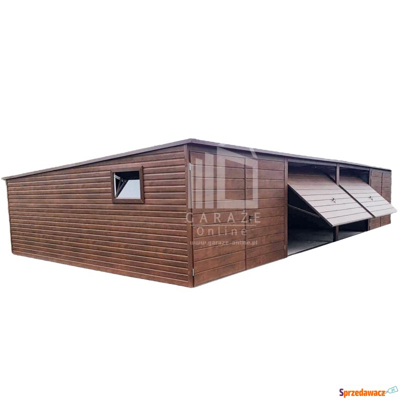 Garaż Blaszany 12m x 5m poziom...
