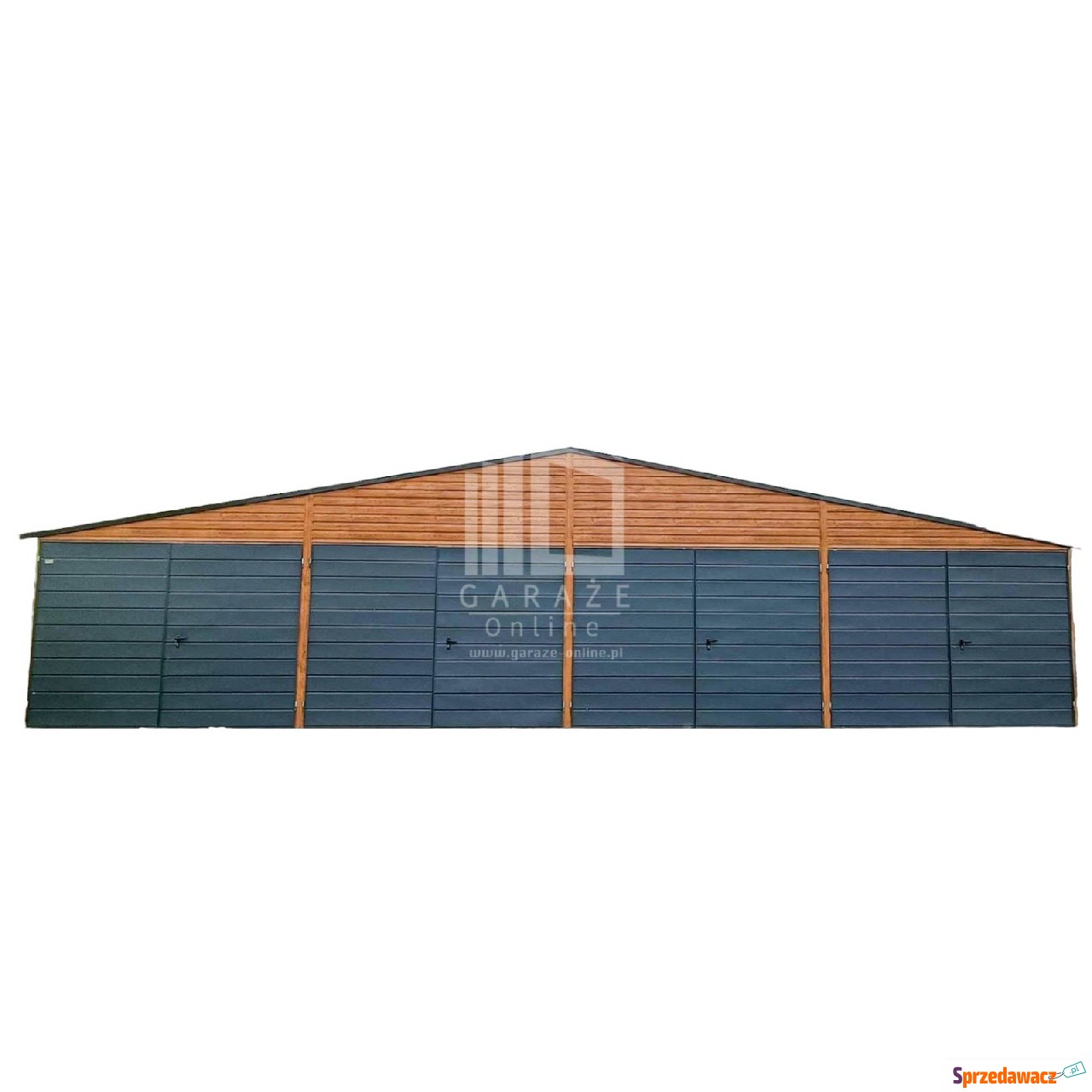 GARAŻ BLASZANY 12m x 6m dwuspad...