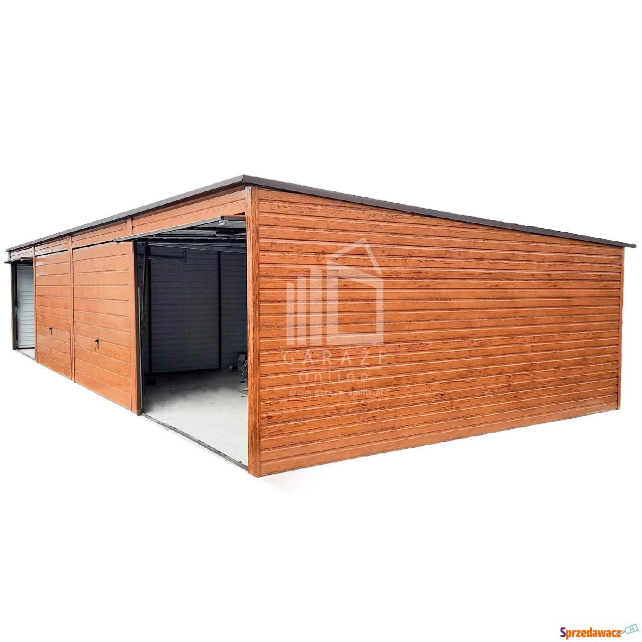 GARAŻ BLASZANY 12m x 6m poziom...