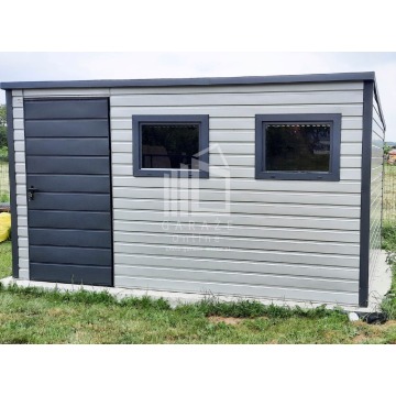 SCHOWEK - Domek Ogrodowy 3,5m x 3m spad tył -... - Altany, domki, namioty - Częstochowa - zdjęcie 3