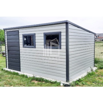 SCHOWEK - Domek Ogrodowy 3,5m x 3m spad tył -... - Altany, domki, namioty - Częstochowa - zdjęcie 4