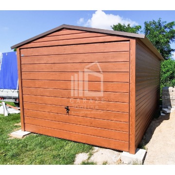 GARAŻ Blaszany 3m x 4m poziom - dwuspad Brama... - Garaże i wiaty - Siedlce - zdjęcie 2
