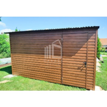GARAŻ Blaszany 3m x 4m poziom - dwuspad Brama... - Garaże i wiaty - Siedlce - zdjęcie 5