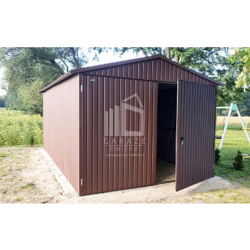 GARAŻ Blaszany 3m x 5m dwuspad pion - kwaterki... - Garaże i wiaty - Siedlce - zdjęcie 2