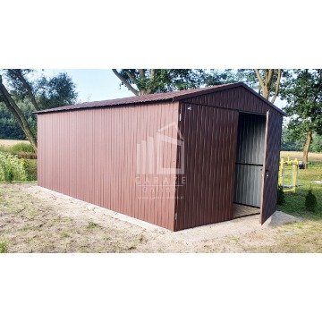 GARAŻ Blaszany 3m x 5m dwuspad pion - kwaterki... - Garaże i wiaty - Siedlce - zdjęcie 3