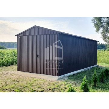 GARAŻ Blaszany 3m x 5m dwuspad pion - kwaterki... - Garaże i wiaty - Siedlce - zdjęcie 4