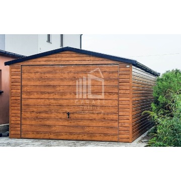 Garaż Blaszany 4m x 5m dwuspad Blachodachówka... - Garaże i wiaty - Grudziądz - zdjęcie 7