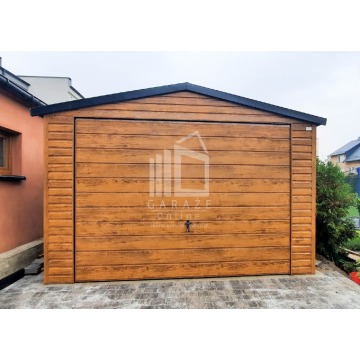 Garaż Blaszany 4m x 5m dwuspad Blachodachówka... - Garaże i wiaty - Grudziądz - zdjęcie 6