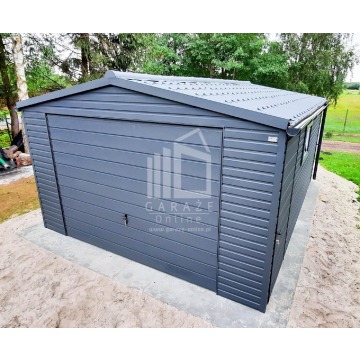 GARAŻ BLASZANY 5m x 6m poziom - dwuspad - Brama... - Garaże i wiaty - Radom - zdjęcie 8