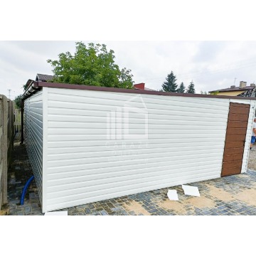 Garaż blaszany 6m x 6m poziom spad tył 2x Brama... - Garaże i wiaty - Włocławek - zdjęcie 7