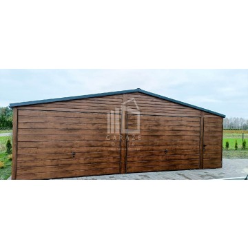 Garaż Blaszany 7m x 6m dwuspad blachówka - B... - Garaże i wiaty - Leszno - zdjęcie 3