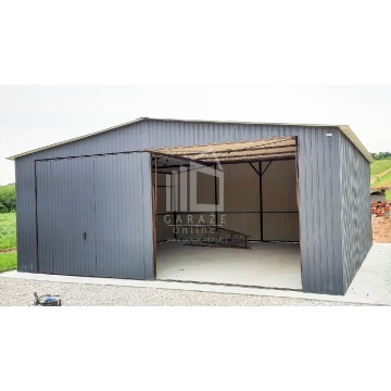 GARAŻ BLASZANY 7m x 7m pion - dwuspad - 2x Brama... - Garaże i wiaty - Rybnik - zdjęcie 2