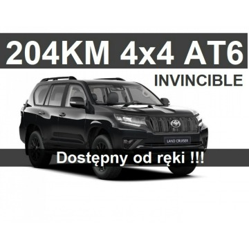 Toyota Land Cruiser - 204KM Automat 4x4 Invincible   Dostępny od ręki  4028zł