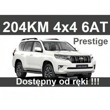 Toyota Land Cruiser - 204KM Automat 4x4 Prestige Kamera Dostępny od ręki  3303zł