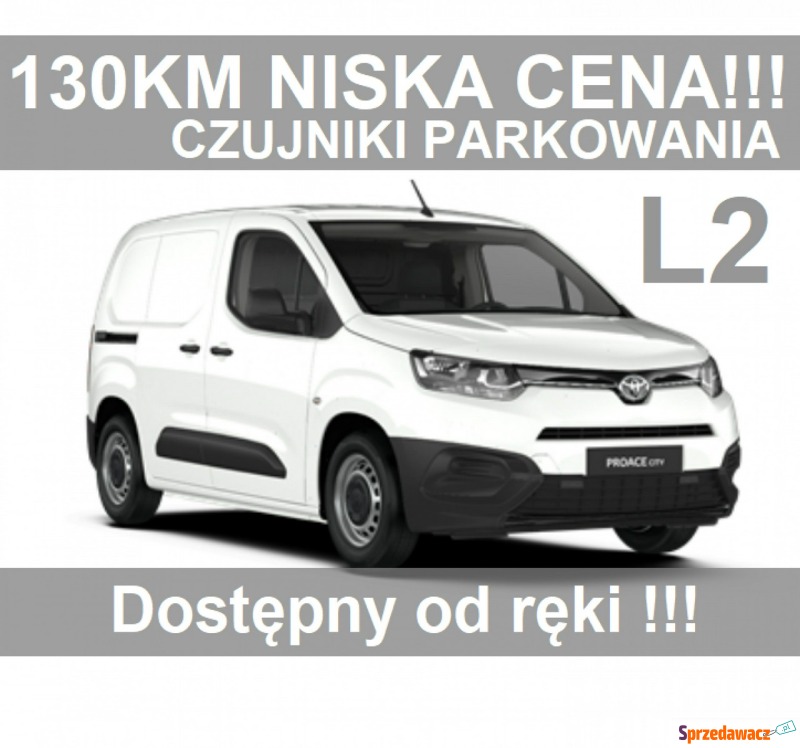 Toyota ProAce 2023,  1.5 diesel - Na sprzedaż za 122 246 zł - Szczecinek