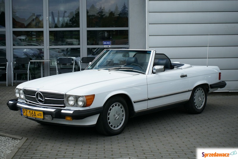 Mercedes - Benz SL-klasa  Kabriolet 1986,  5.6 benzyna - Na sprzedaż za 125 000 zł - Baranowo