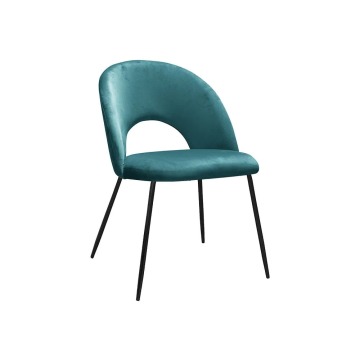 Krzesło Anes Czarne Skośne Nogi - Różne Kolory 47x57x81cm