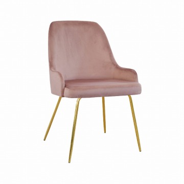 Krzesło Andrea Nogi Złote - Różne Kolory 52x56x86cm
