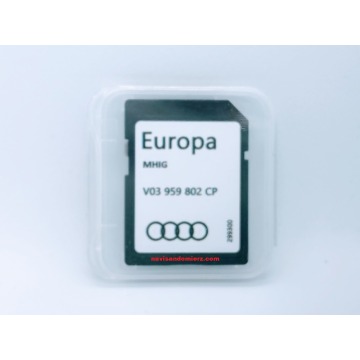 Karta SD Audi A3 MIB1 Mhig z mapą Europy 2024