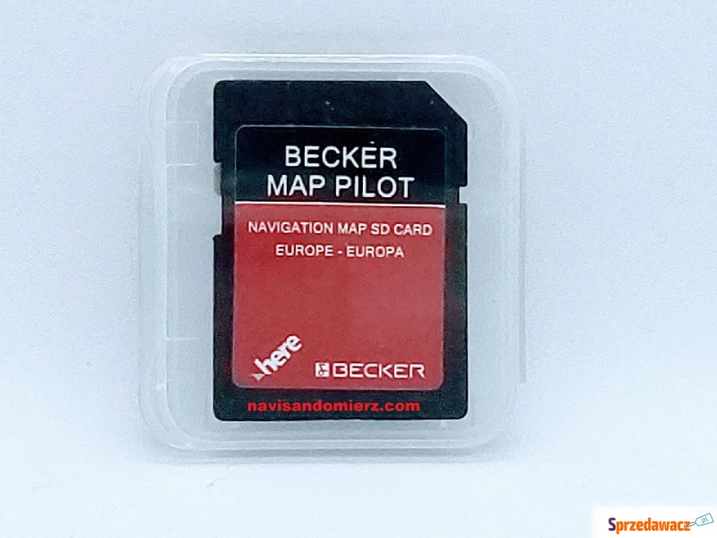 Karta SD z mapą EU Mercedes Becker Map Pilot - Akcesoria GPS - Sandomierz