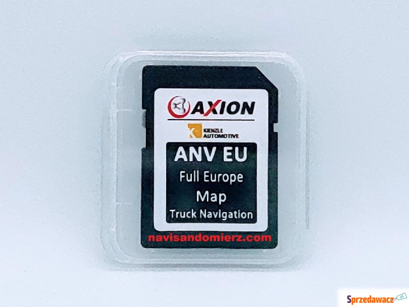 Najnowsza mapa na nośniku SD dla urządzeń AXION - Akcesoria GPS - Sandomierz