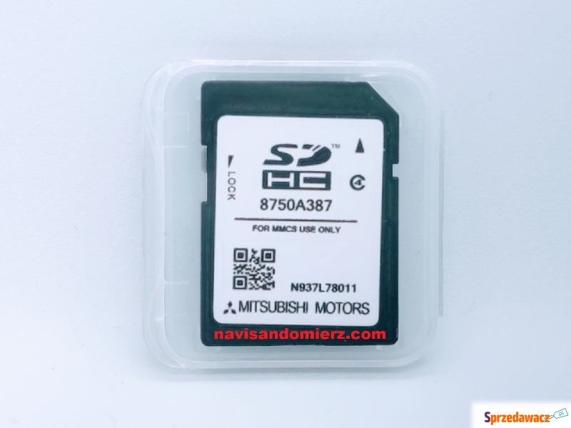 Karta SD Mitsubishi mmcs EU dla systemu N-11/N12 - Akcesoria GPS - Sandomierz